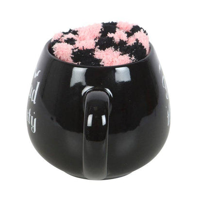 Dead Thirsty Gothic Mug and Socks Set