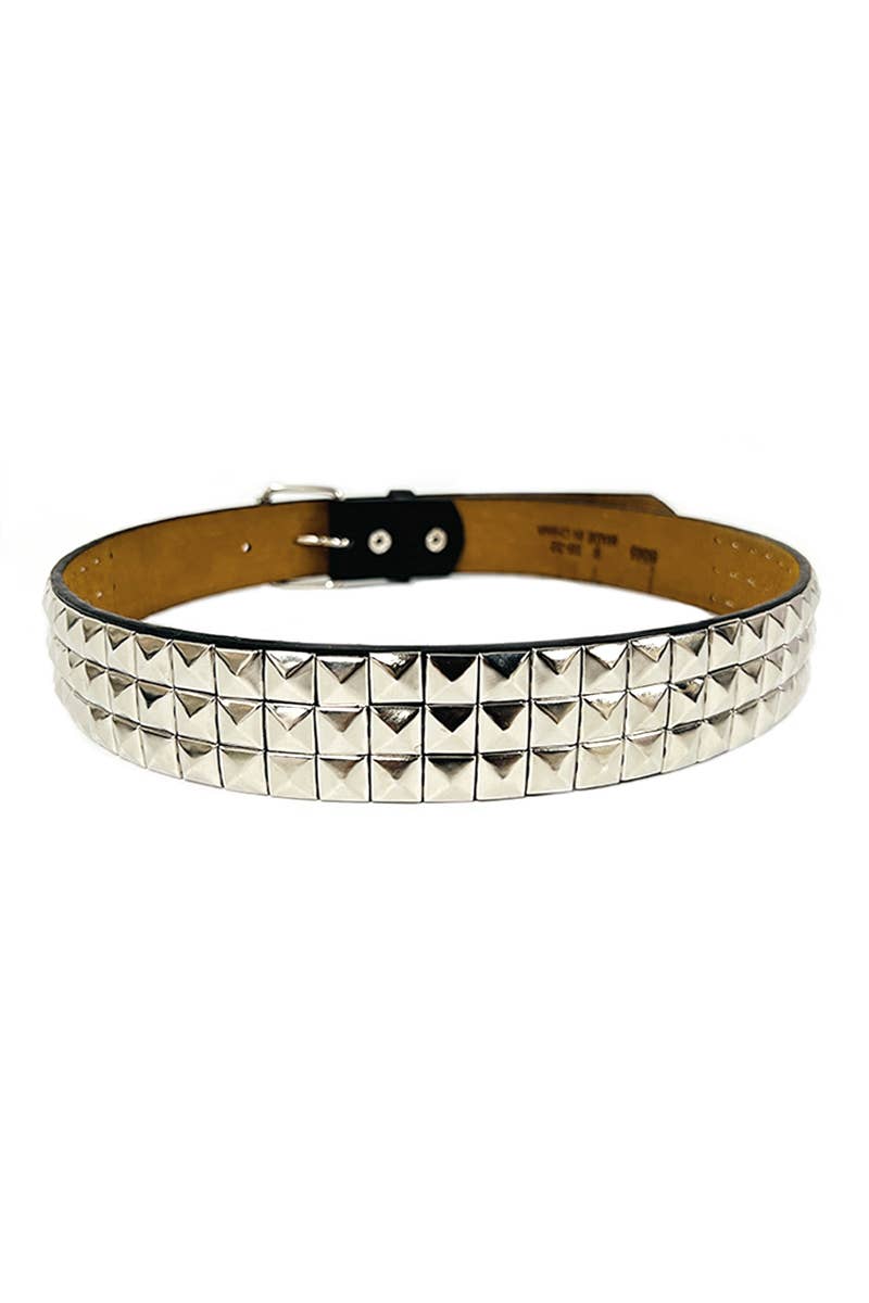 Pyramid Studded Belt
