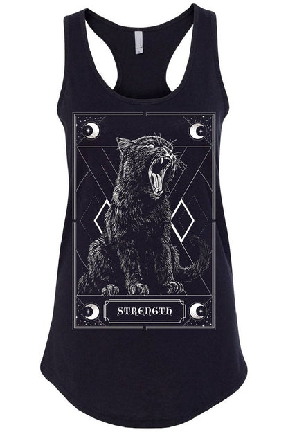 Strength Kitty Tarot Tee [Multiple Styles Available]