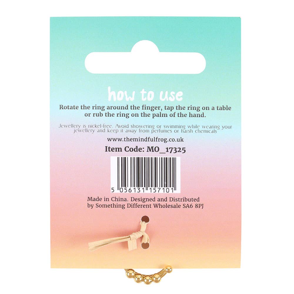 Anti-Anxiety Spinning Fidget Ring