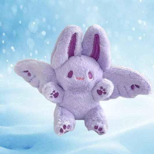 Lil Purple Bat Keychain