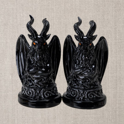 Baphomet Ceramic Salt and Pepper Shaker Set