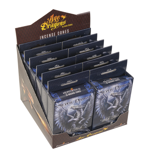 13816 Silver Dragon Incense Cones