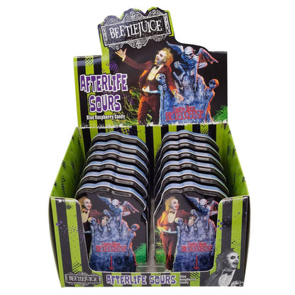 Beetlejuice Afterlife Sours, Collectible Candy Tin, 12ct
