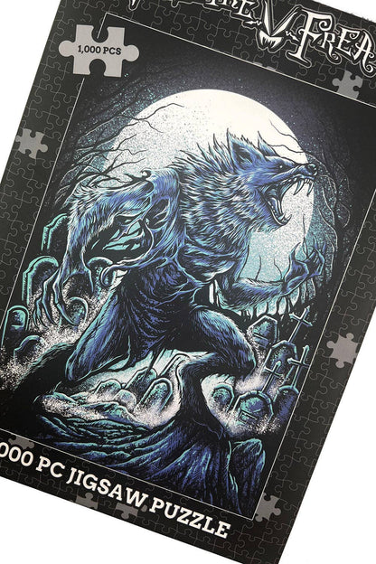 Blue Blood Werewolf Jigsaw Puzzle