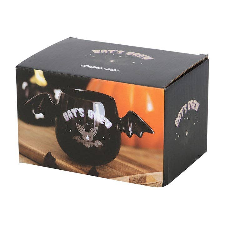 Bat's Brew Halloween Bat Wing Mug