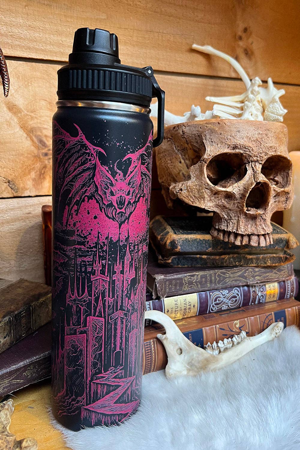 Vampire Castle 24 Oz Tumbler