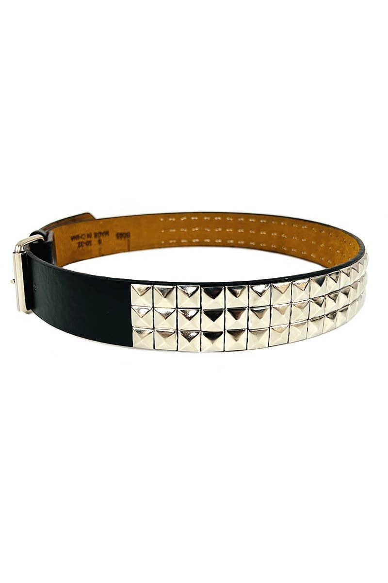 Pyramid Studded Belt