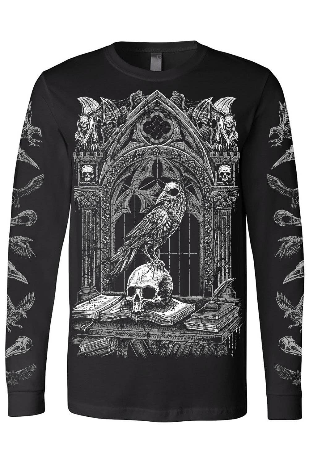 Quoth the Raven Tee [GRAY]