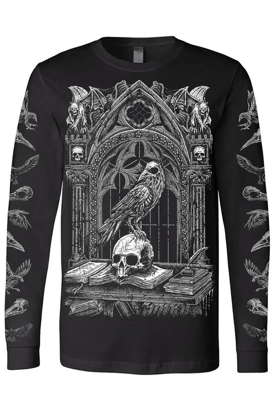 Quoth the Raven Tee [GRAY]
