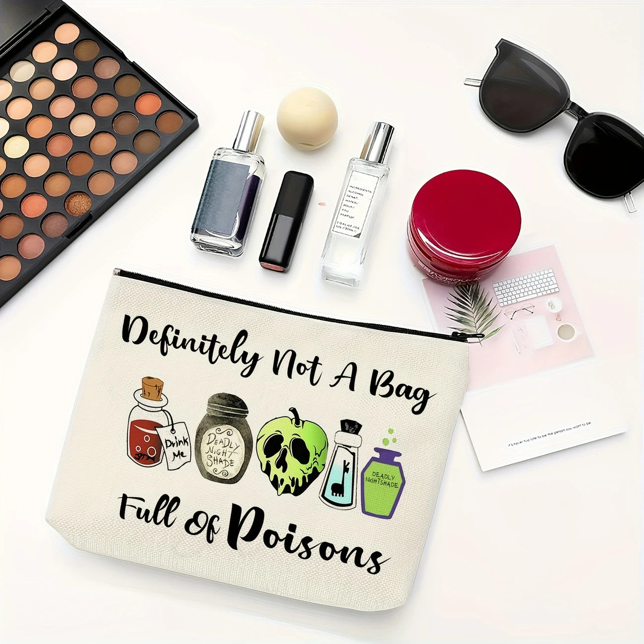 Definitely Not A Bag Full of Poisons. Make Up Bag