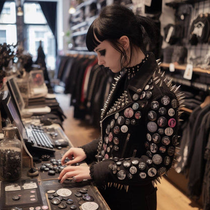 EMO BANDS button pin set of 20 1"inch (25mm) Pop Punk Indie