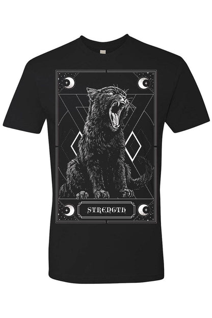 Strength Kitty Tarot Tee [Multiple Styles Available]