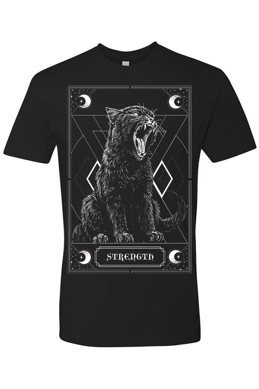 Strength Kitty Tarot Tee [Multiple Styles Available]