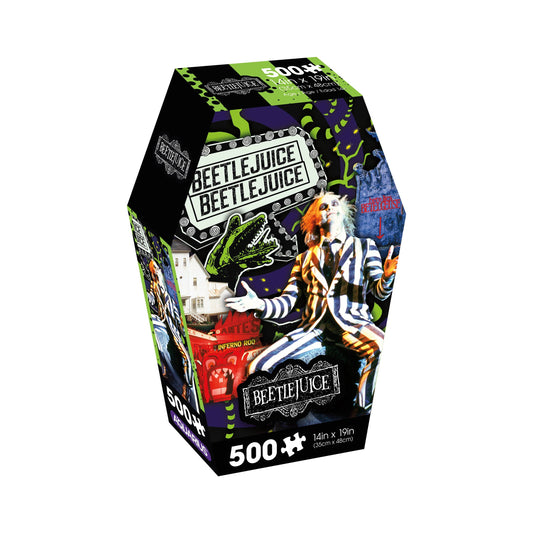 Beetlejuice Coffin Box 500 Piece Jigsaw Puzzle