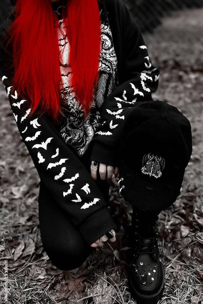 Grim Reaper Pierced Baseball Cap