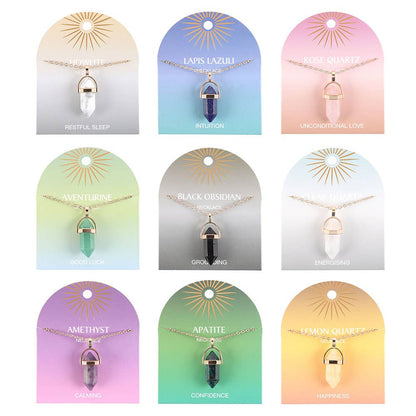 Crystal Pendant Necklaces