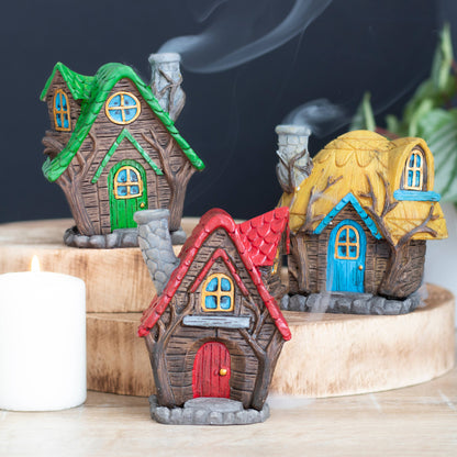 Woody Lodge Incense Cone Burner by Lisa Parker