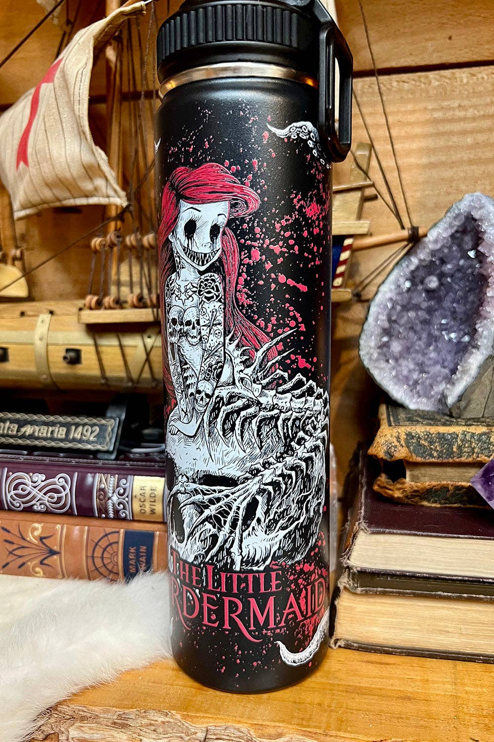 The Little Murdermaid 24 Oz Tumbler