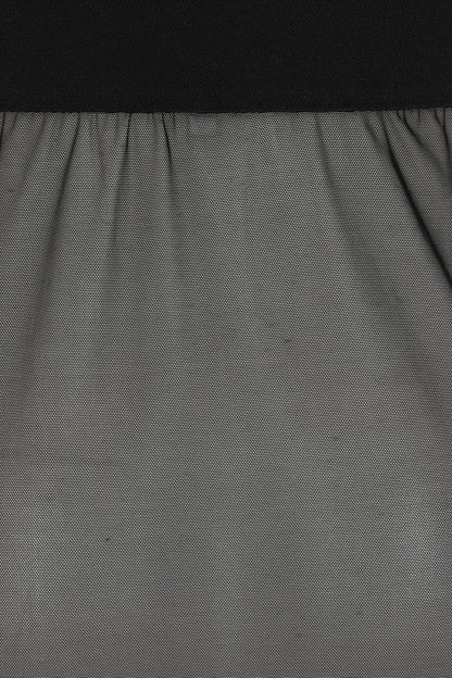 Necessary Evil Minerva Mesh Mini Skirt or Topper for Leggings