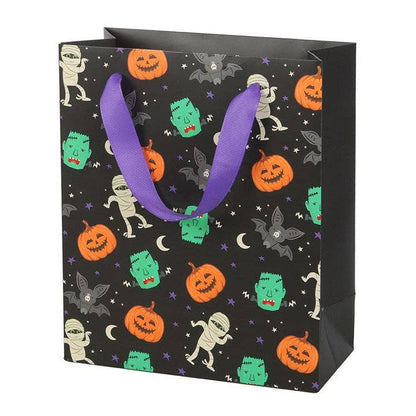 23cm Monster Mash Halloween Print Gift Bag