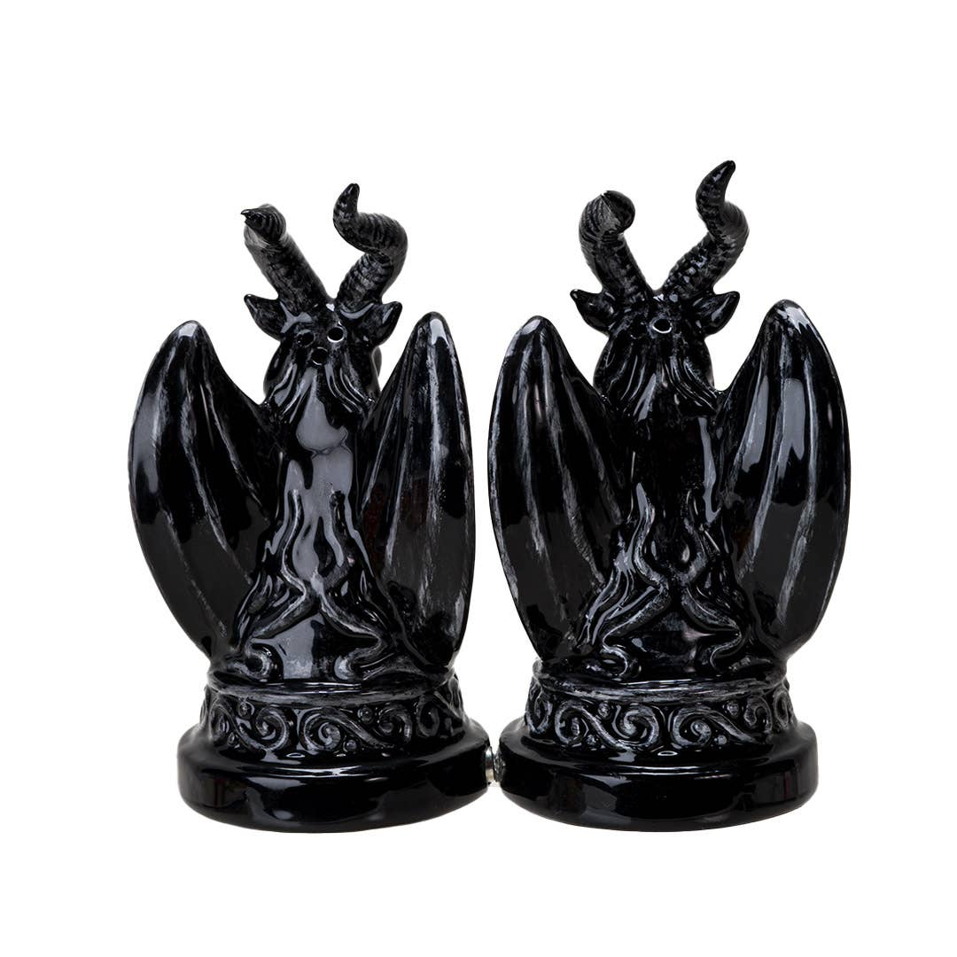 Baphomet Ceramic Salt and Pepper Shaker Set