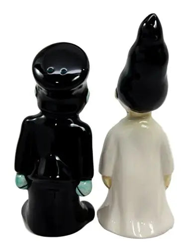 Frankenstein & Bride Halloween Salt & Peper Shaker Set