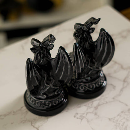 Baphomet Ceramic Salt and Pepper Shaker Set