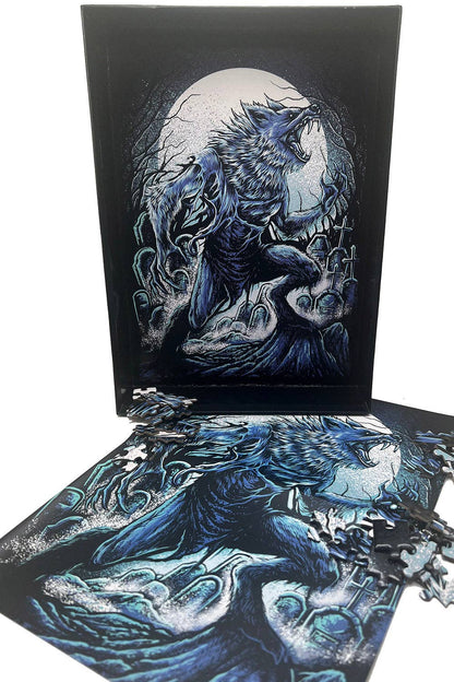 Blue Blood Werewolf Jigsaw Puzzle