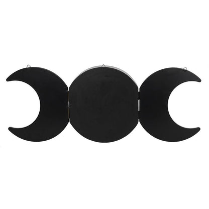 Triple Moon Shaped Wall Shelf