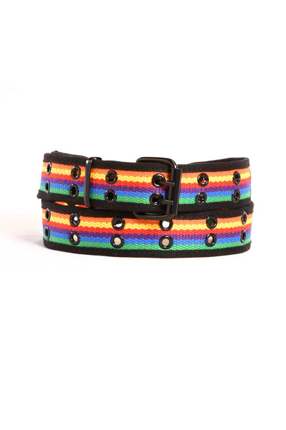 Casual Canvas Double Hole Belt