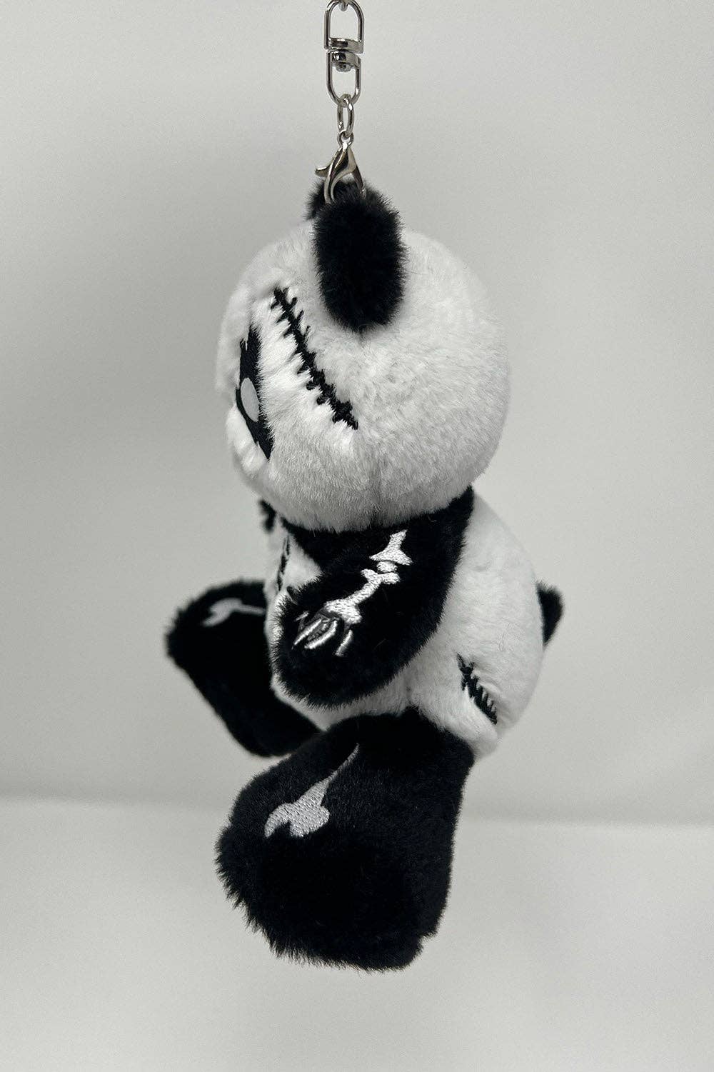 Death Metal Panda Plush Keychain