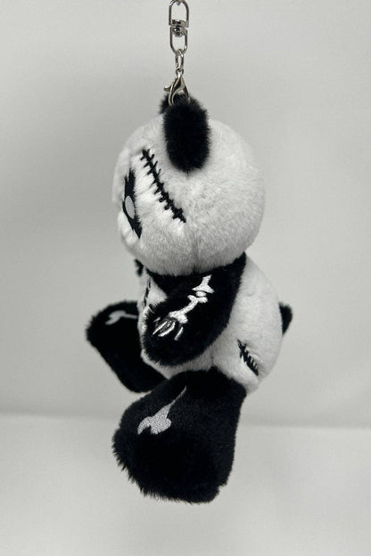 Death Metal Panda Plush Keychain