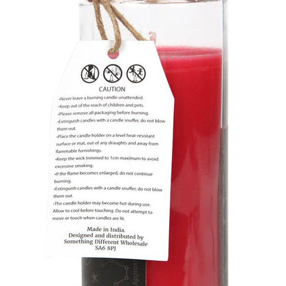 Love Magic Spell Candle Red Rose Scent