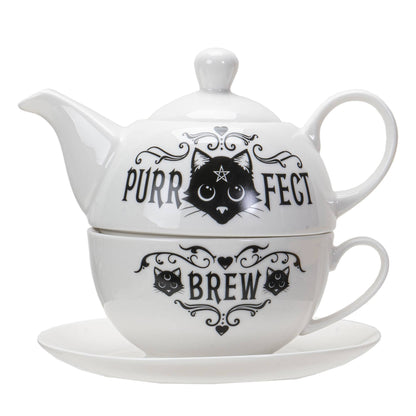 Purrfect Brew Tea for One