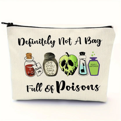 Definitely Not A Bag Full of Poisons. Make Up Bag