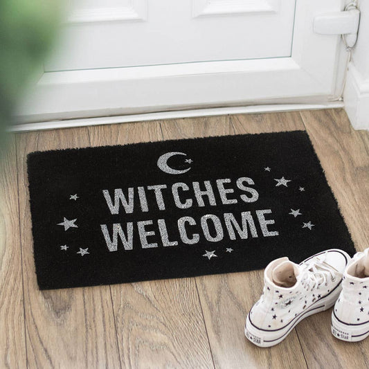 Black Witches Welcome Doormat