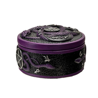 16184 Alchemist Snake Trinket Box