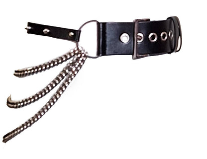 Necessary Evil Nyx Asymmetric Gothic Chain Belt