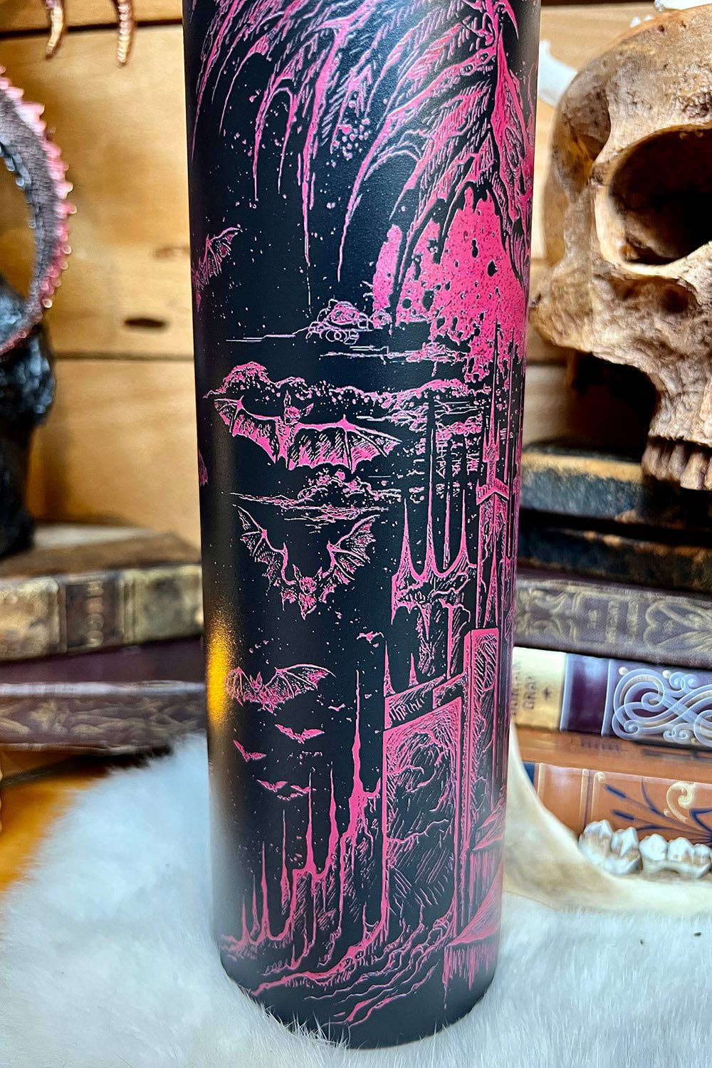 Vampire Castle 24 Oz Tumbler
