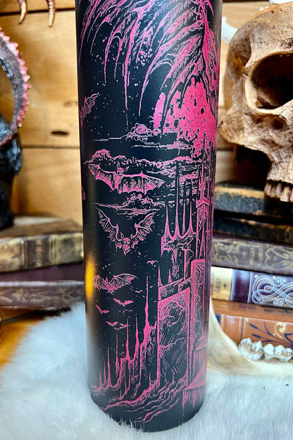 Vampire Castle 24 Oz Tumbler