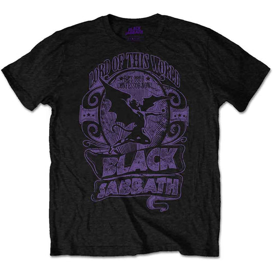 Black Sabbath Unisex T-Shirt: Lord of this world (Black)