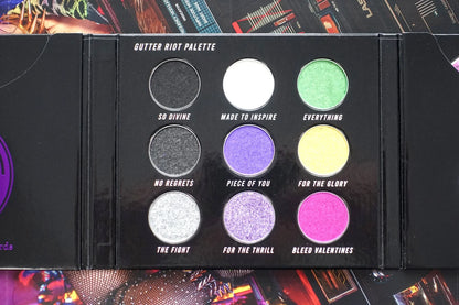 Gutter Riot - Eyeshadow Palette & Never Good Enough CD by Lauren Spike (Purple Metallic Cover)