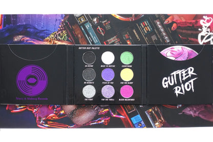 Gutter Riot - Eyeshadow Palette & Never Good Enough CD by Lauren Spike (Purple Metallic Cover)