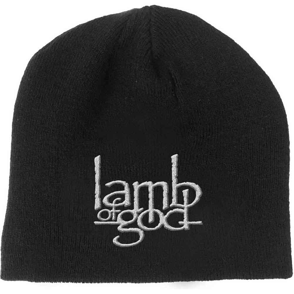 Lamb Of God Unisex Beanie Hat: Logo 2 (Black)
