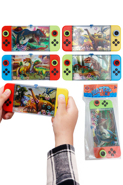 Dino Land Joystick Water Ring Toss Game - 12 Pcs