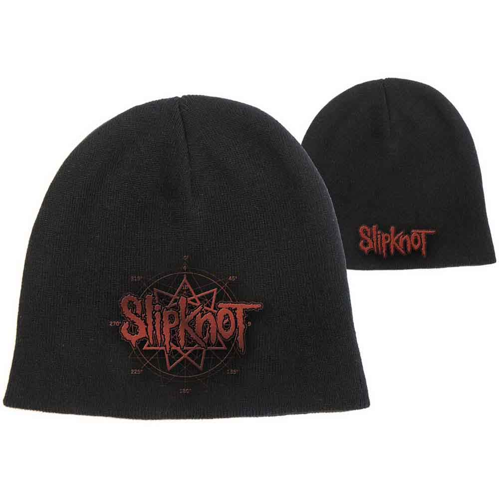 Slipknot Unisex Beanie Hat: Logo Cotton (Black)