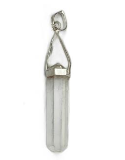 Clear Quartz Double Terminated Pendant