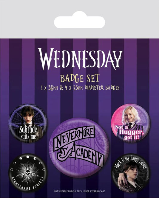 Wednesday Badge Pack