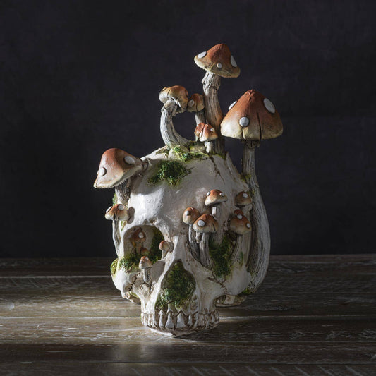 15062 Skull with Mushrooms C/4